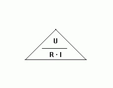 U=R*I