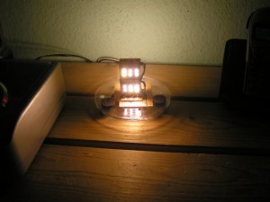 Salzlampe goes LED - www.michael-floessel.de