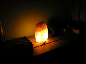 Salzlampe goes LED - www.michael-floessel.de