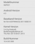Android 4.3 für Sony Xperia™ Tablet Z