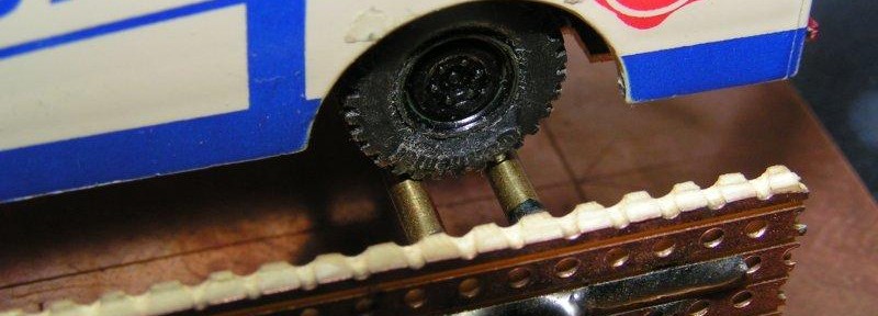 Rollenprüfstand in 1:87 für LKW