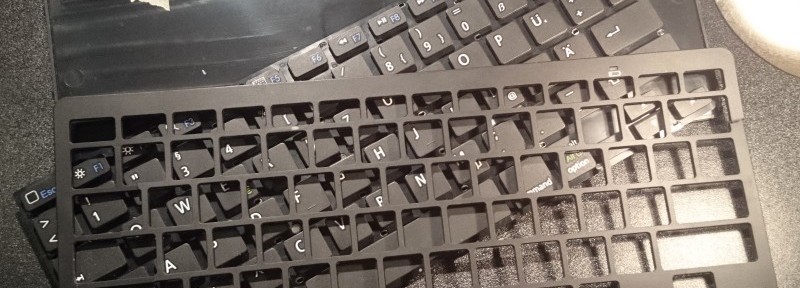 Ade und Willkommen Bluetooth Tastatur
