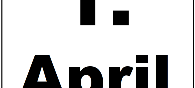 Der erste April